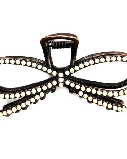 Western Navajo Pearl Hair Claw