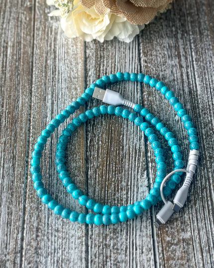 Candy "Turquoise Beads" 2 in 1 Charger
