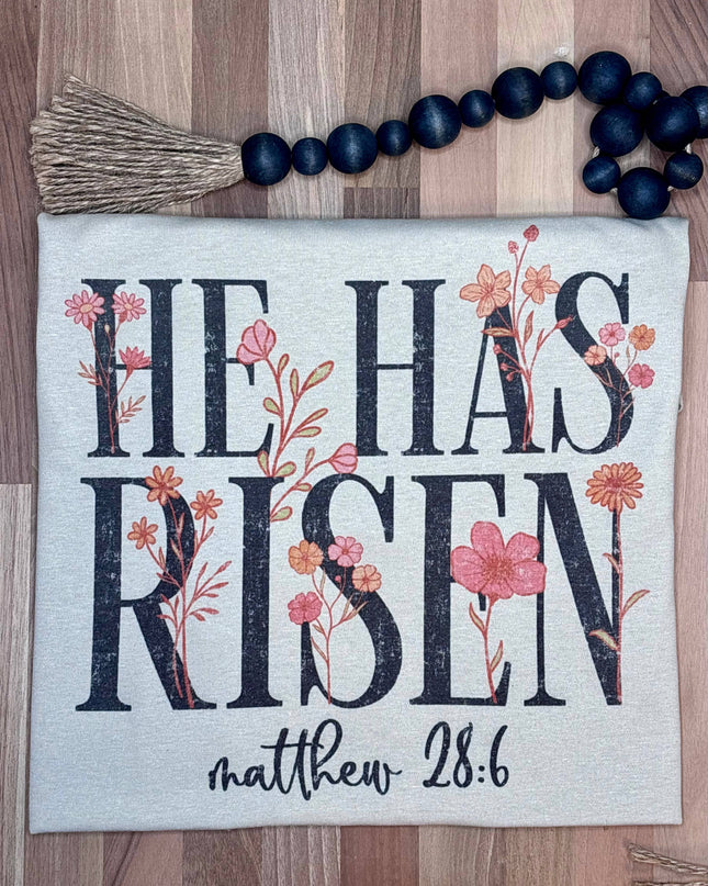He Has Risen SUBLIMATION TEE