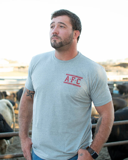 Western Graphic Drink Beer, Eat Beef' Tee