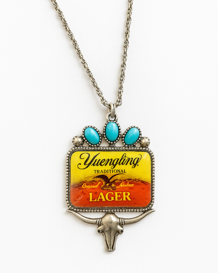 Cowgirl Happy Hour – Western Pendant Necklace