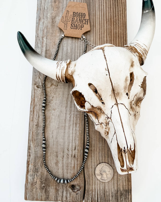 Western Style Navajo Pearl Necklace