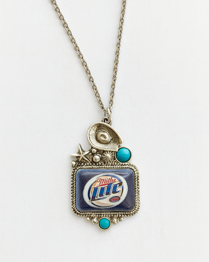 Cowgirl Happy Hour – Western Pendant Necklace