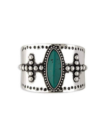 Forever Faith Silver Cuff Bracelet