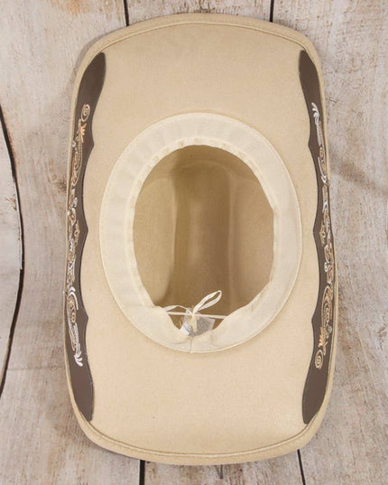 Embroidered Strap With Stone Western Cowboy Hat