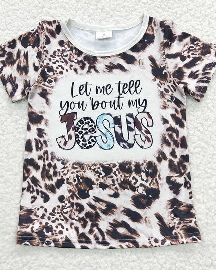 Sibling Baby Girls Western Cowgirls Short Sleeve Tee Shirts Tops