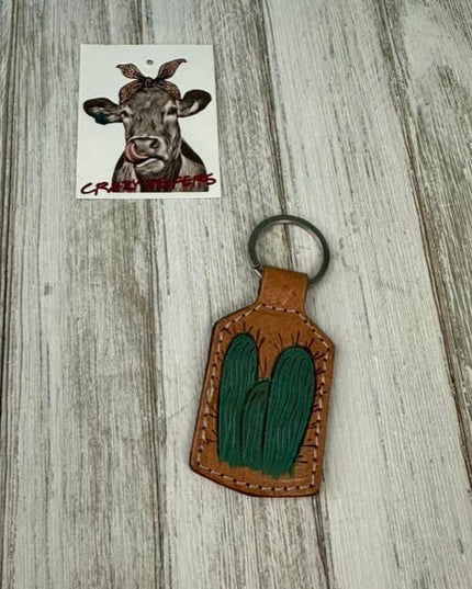 Small Tooled Keychain