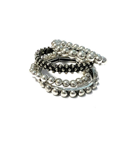 WESTERN 4 LAYERED BUBBLE STRETCH BRACELET