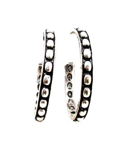 WESTERN BUBBLE HOOP EARRINGS