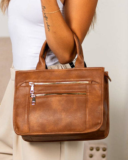 Jordan Mixed Media Tote