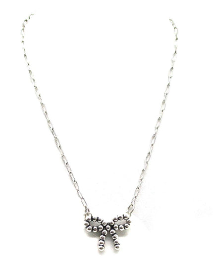 Western Small Ribbon Necklace