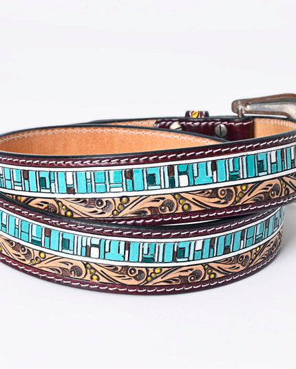 LC-ADBLF153 Genuine American Leather Belt Men and Women