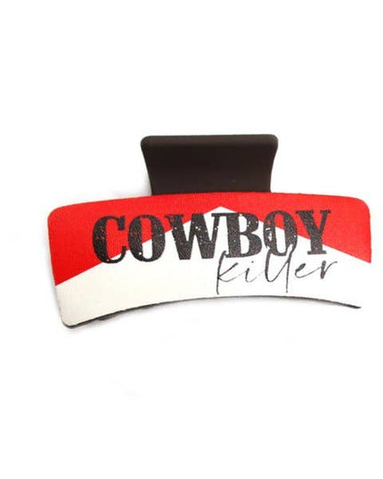 Western Cowboy Killer Hair Claw