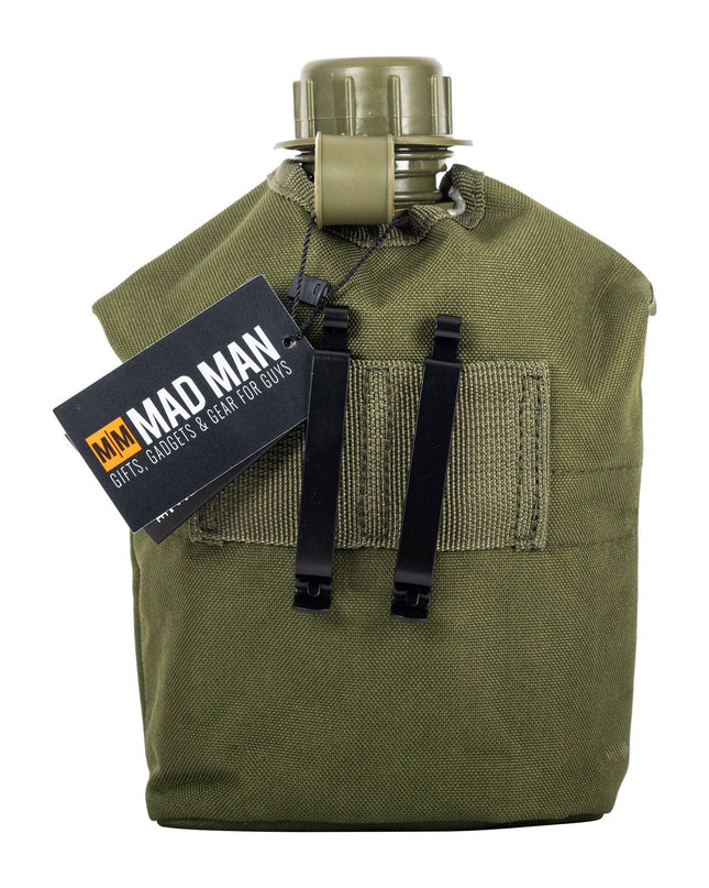 Wilderness Canteen | Military-Style Canteen w/ Cup & Case