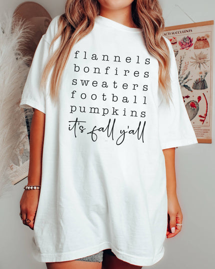 Fall List Tee