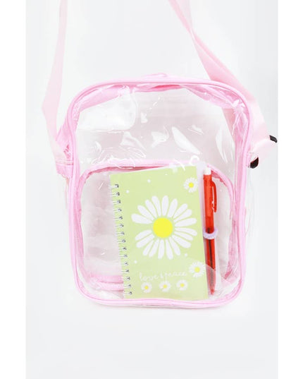 Clear Transparent Crossbody Bag