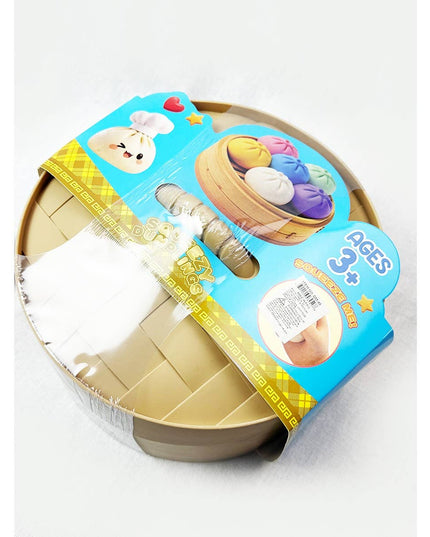 Jumbo Rainbow Bao Bun Squishy Toy