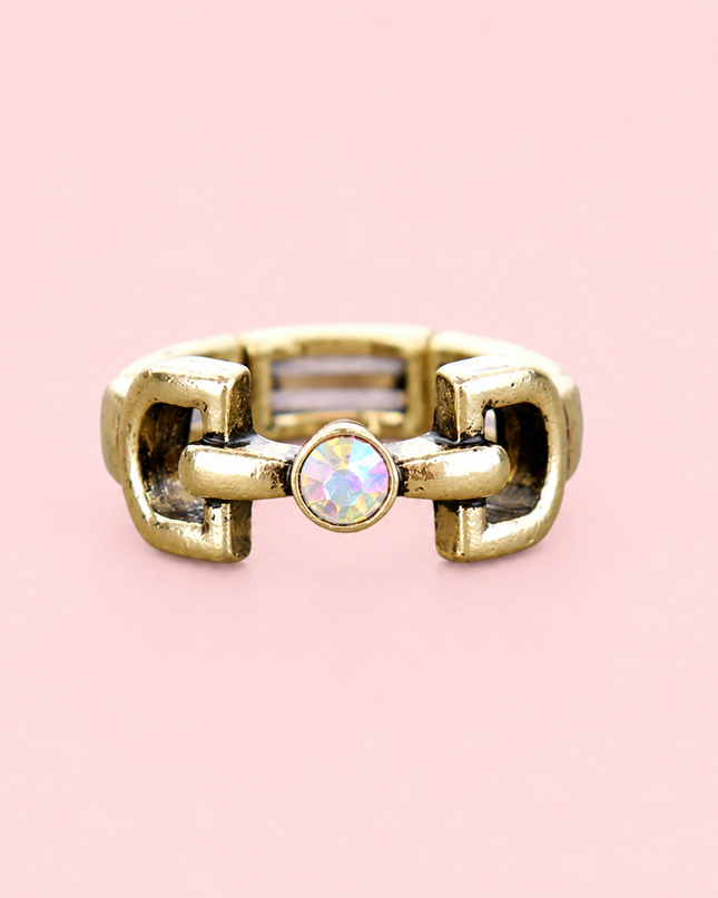 Western Horsebit Stretch Ring