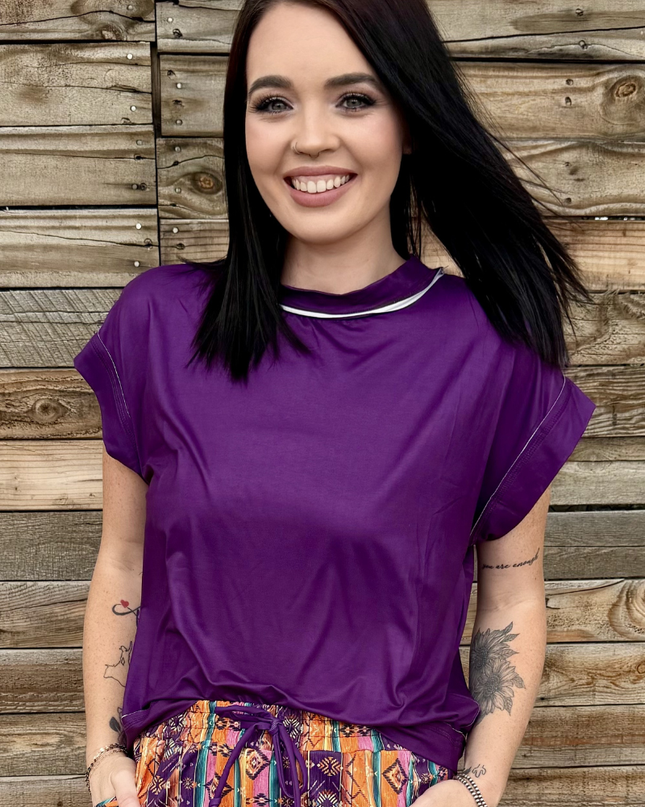 Klassic Kreek Top - Purple