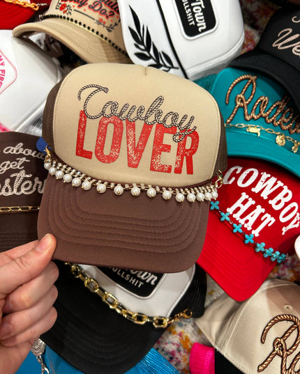 Cowboy Lover Trucker Hat | Western | Rodeo | Valentine