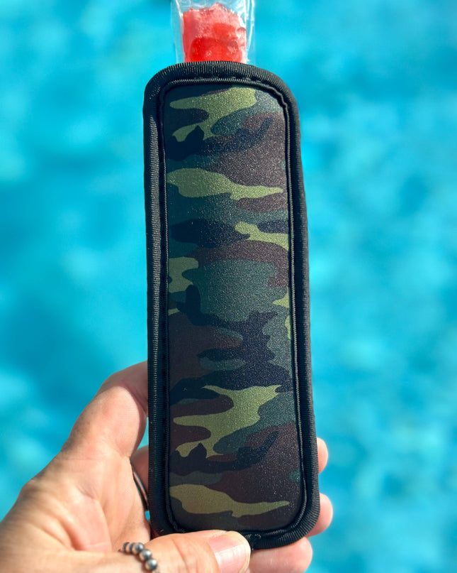 Neoprene Popsicle Holder "Camo"