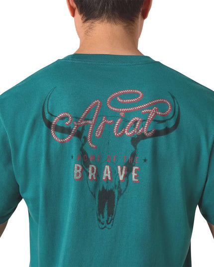 Ariat Cattle Skull Freedom SS Shirt