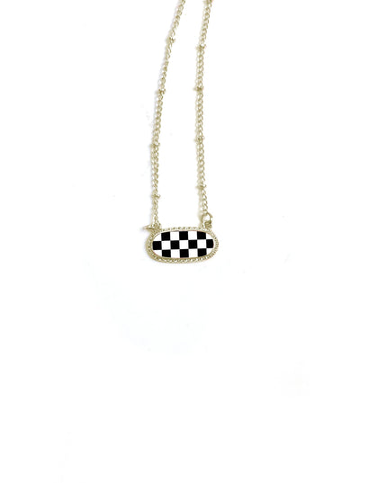 Checkerboard Necklace