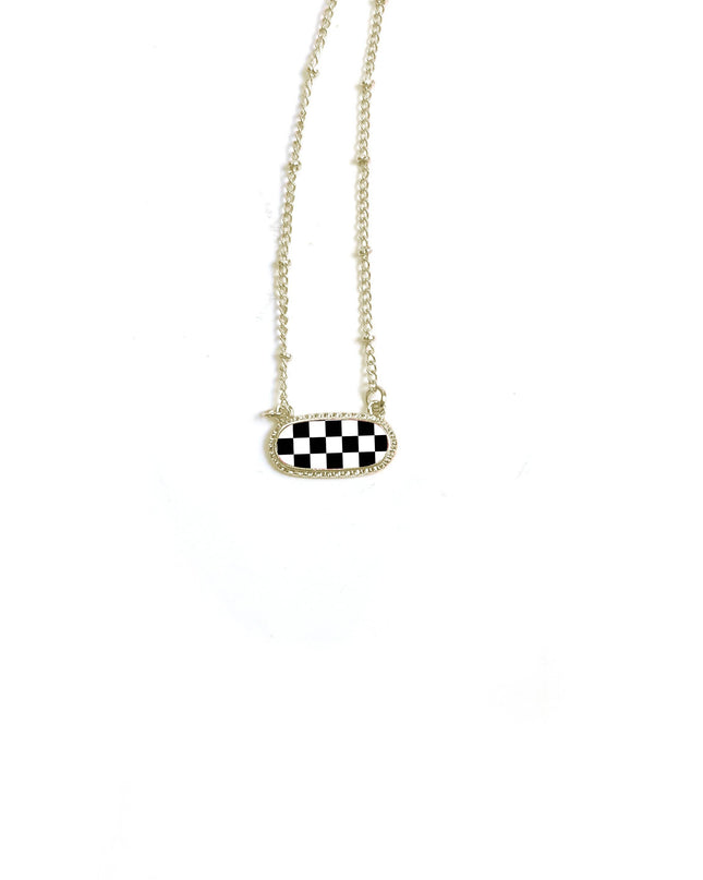 Checkerboard Necklace