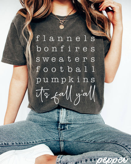 Fall List Tee