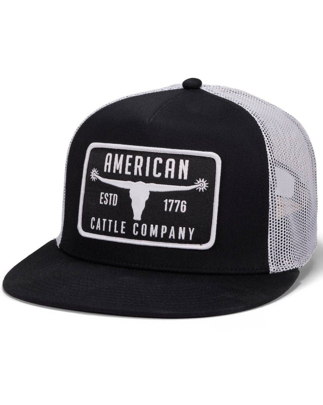 Bull Spurs Hat-Flat