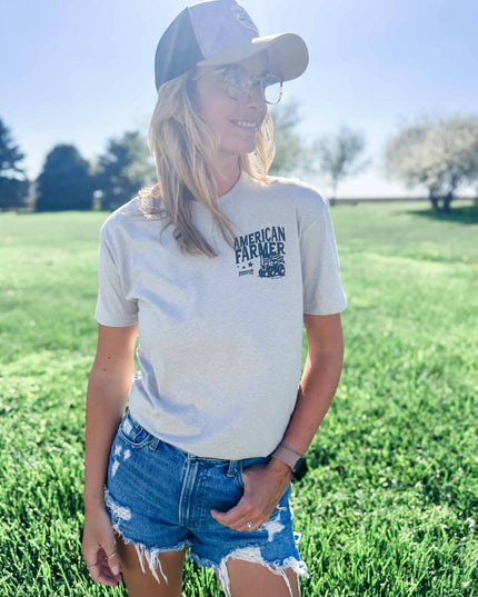 Western Classic 'American Farmer' Graphic Tee
