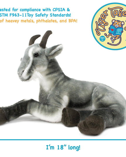 Patrick the Pygmy Goat | 18 Inch Stuffed Animal Plush