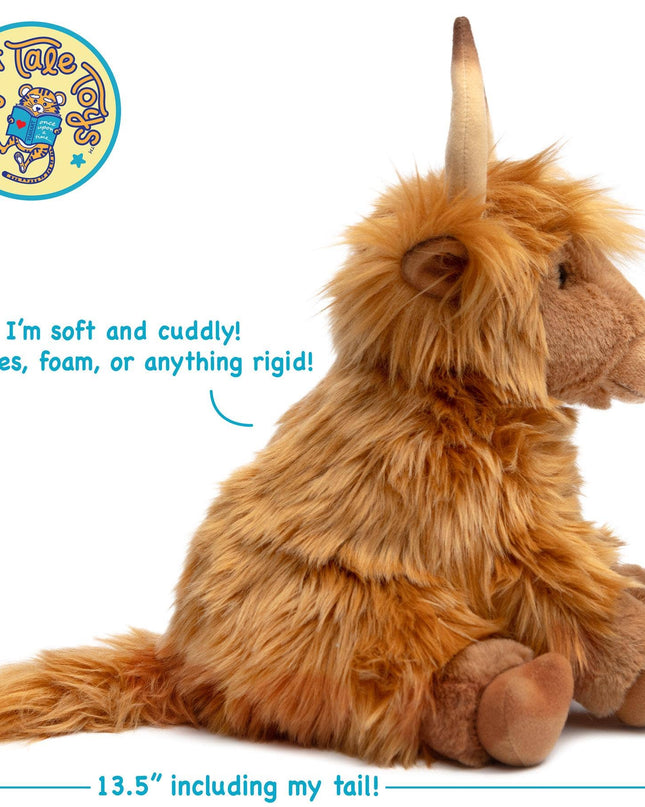 Henley The Highland Cow | 14 Inch Stuffed Animal Plush