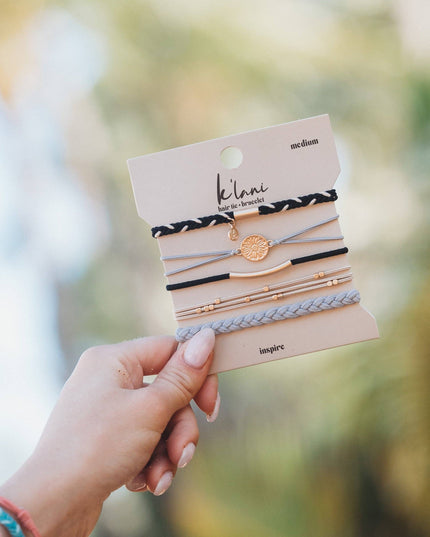 Inspire Hair Tie Bracelets