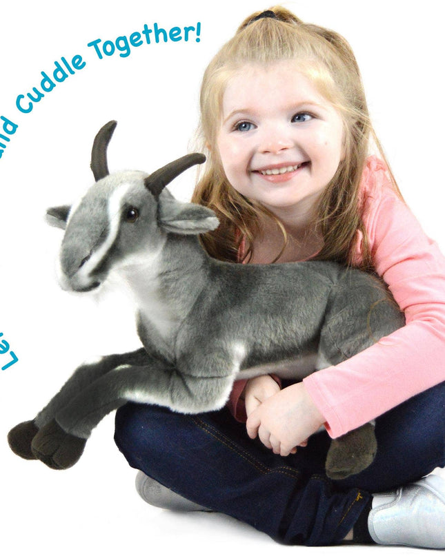 Patrick the Pygmy Goat | 18 Inch Stuffed Animal Plush