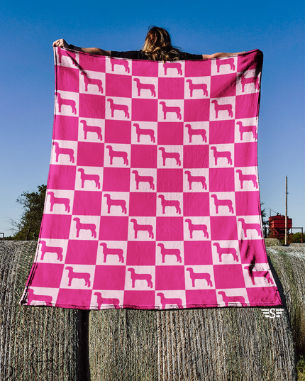 Checked Show Animal Blanket