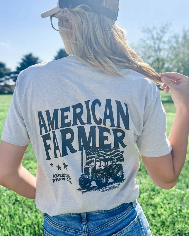Western Classic 'American Farmer' Graphic Tee
