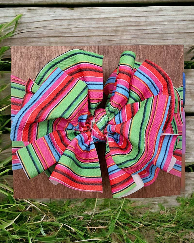 Big Tassel Printed Fashion Headband for Kids