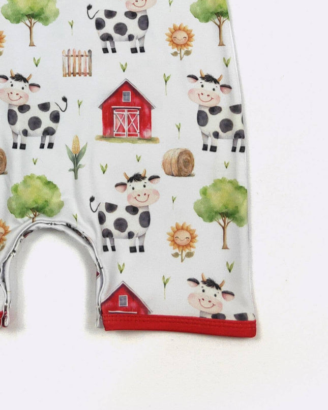 Happy Farm Boy Romper