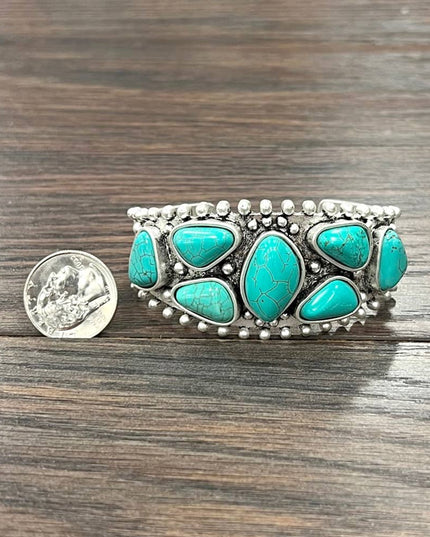 711325, Turquoise Cuff Bracelet