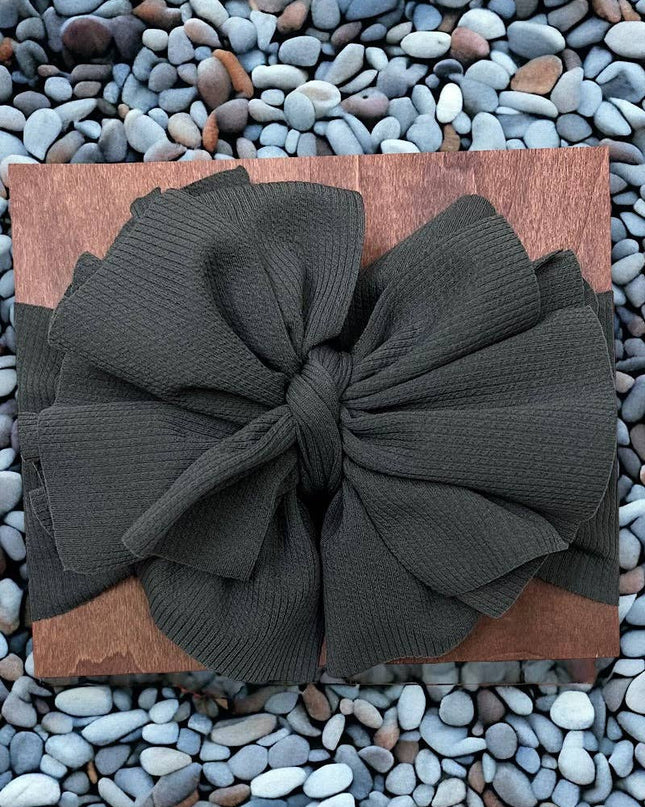 Big Tassel Printed Fashion Headband for Kids