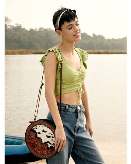 Simply Sober Round Bag