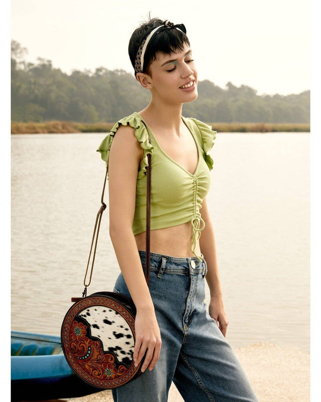 Simply Sober Round Bag
