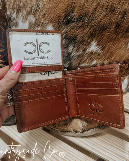 Longhorn Edition Westin Cowhide Men's Wallet New Style 2025