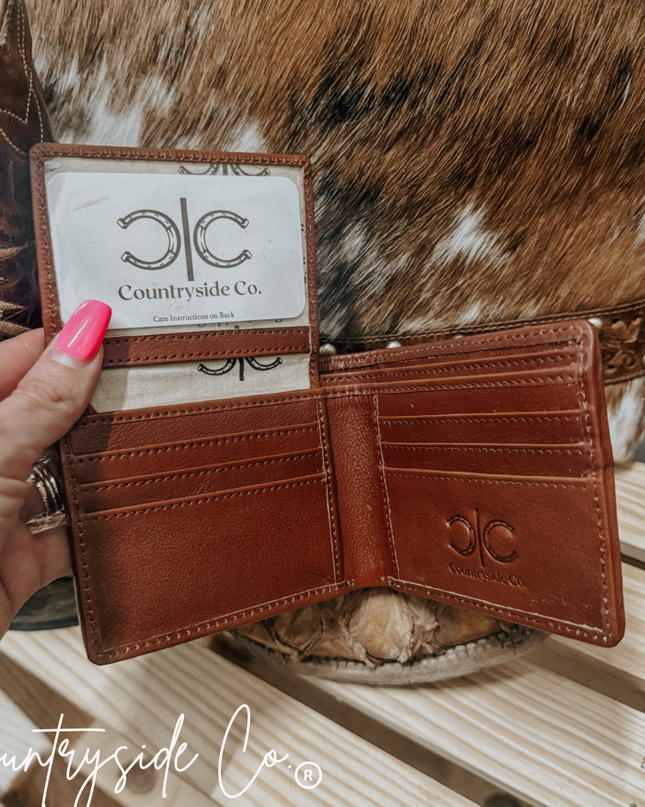 Longhorn Edition Westin Cowhide Men's Wallet New Style 2025