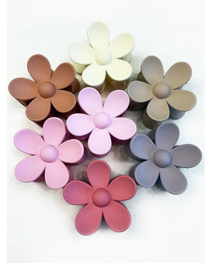 Matte Sweet Colors of Daisy Hair Clips