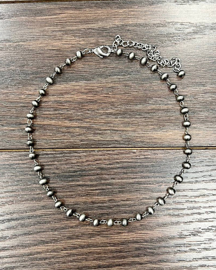 735657, 16" Handmade Navajo Interlocked Necklace