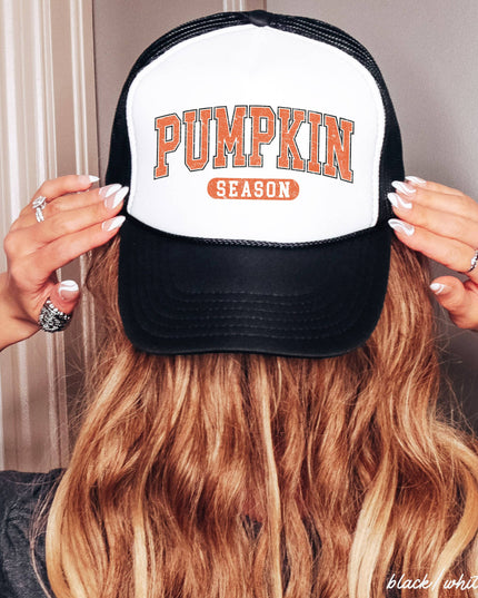 Pumpkin Season Trucker Hat *6 Colors