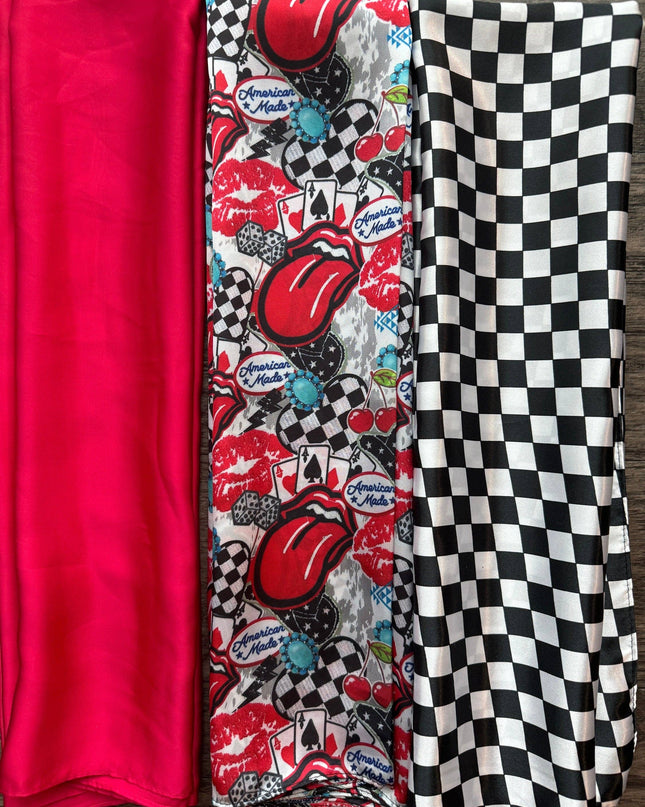 Wild Rag “American Made” truck hat patch style Cowboy Western Neck Scarf Bandanna by Double B Wild Rags