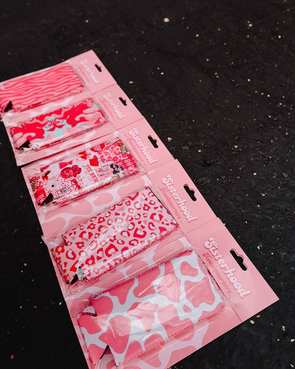 Pink Leopard Tall Coozie 2-Pack